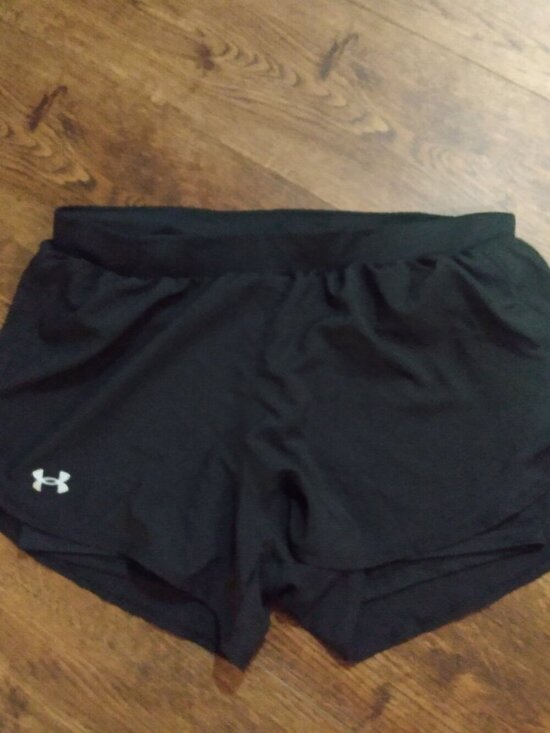 Pants - Under Armour Women's Fly By 2.0 Running Shorts Fitted Large Athletic